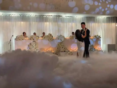 Dry Ice Machine For First Dance